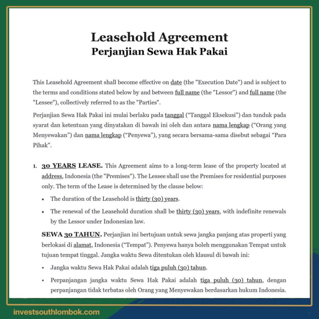 Can Foreigners Buy Land in Lombok The Truth That Most Investors Dont Tell You