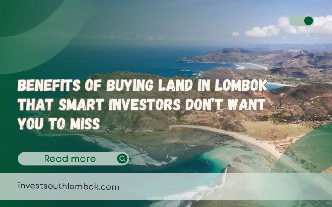 Benefits of Buying Land in Lombok That Smart Investors Don’t Want You to Miss