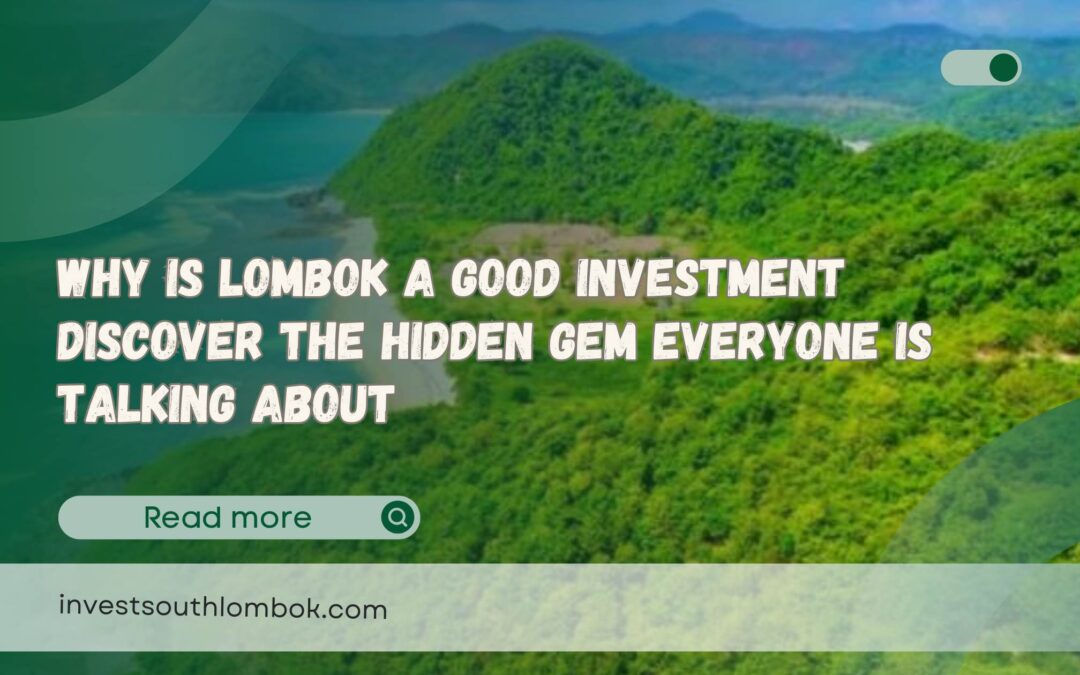 Why is Lombok a Good Investment Discover the Hidden Gem Everyone Is Talking About